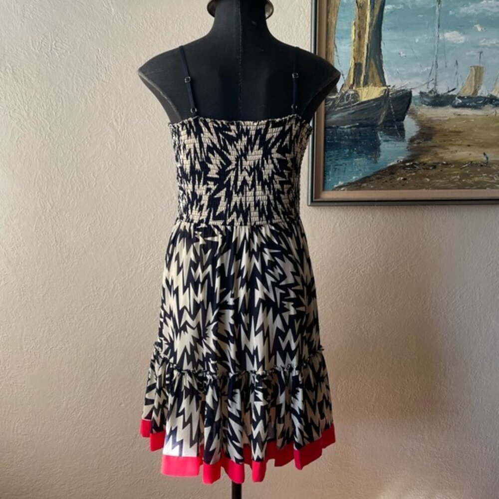 Juicy Couture Zig Zag Pattern Spaghetti String Dr… - image 5